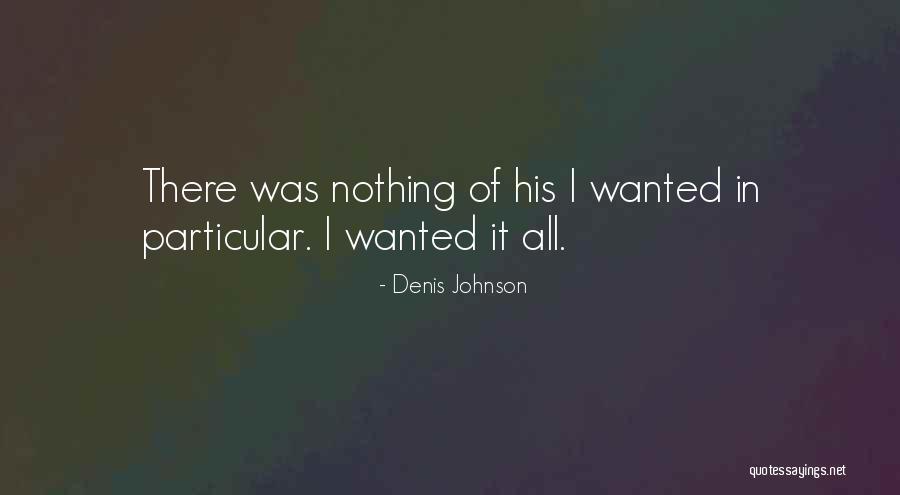 Soluzioni Di Quotes By Denis Johnson Soluzioni Di Quotes By Denis Johnson