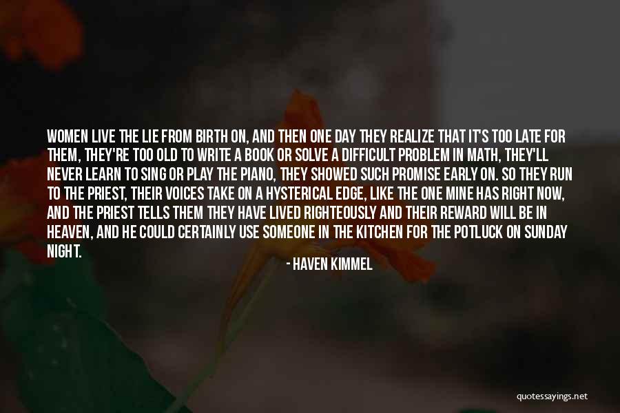 Solve My Math Quotes By Haven Kimmel Solve My Math Quotes By Haven Kimmel
