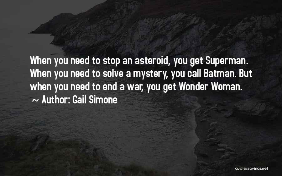 Solve Mystery Quotes By Gail Simone