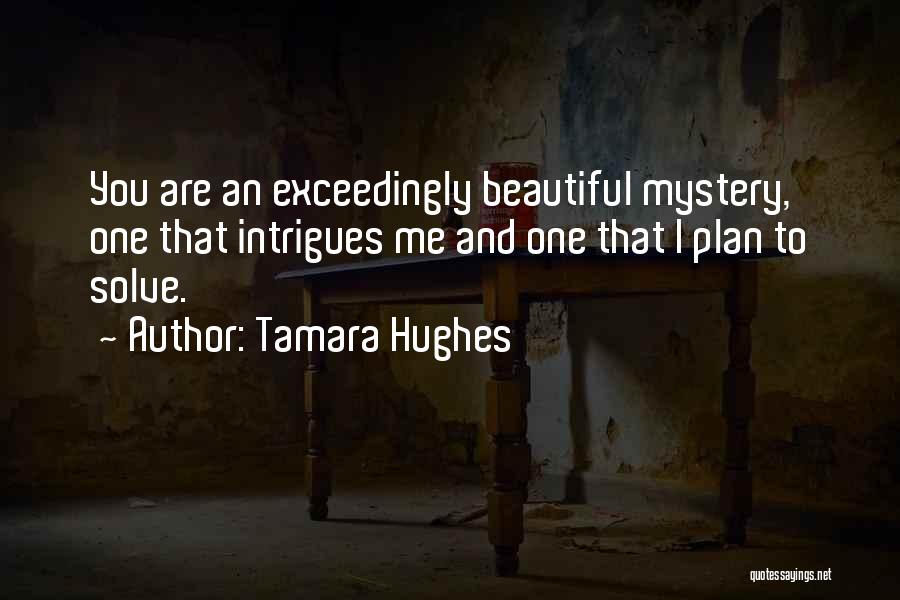 Solve Mystery Quotes By Tamara Hughes