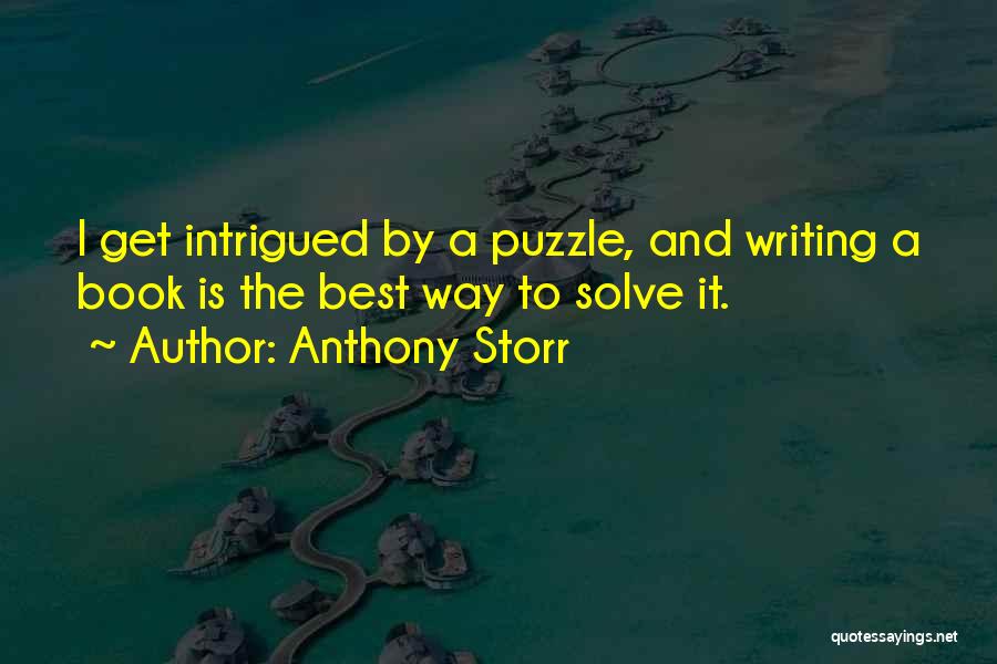 Solve Puzzle Quotes By Anthony Storr