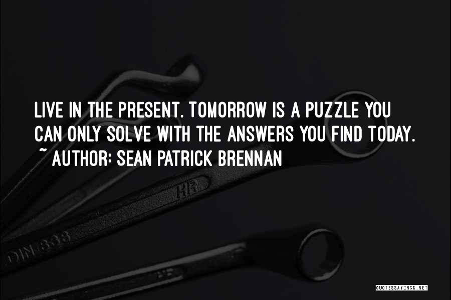 Solve Puzzle Quotes By Sean Patrick Brennan