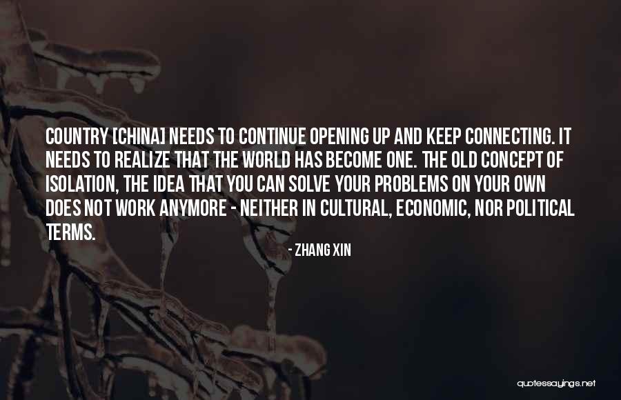 Solve Your Own Problems Quotes By Zhang Xin Solve Your Own Problems Quotes By Zhang Xin