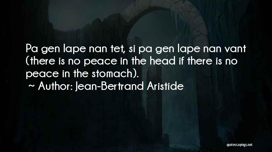 Solved Cold Quotes By Jean-Bertrand Aristide