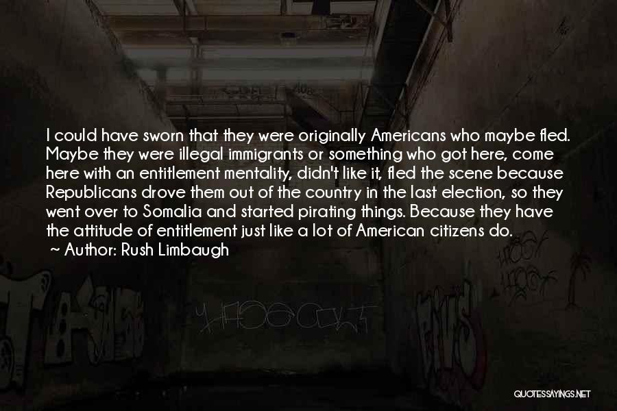 Somalia Quotes By Rush Limbaugh