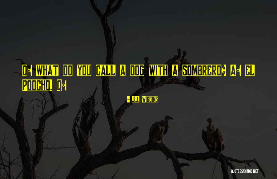 Sombrero Quotes By J.J. Wiggins Sombrero Quotes By J.J. Wiggins