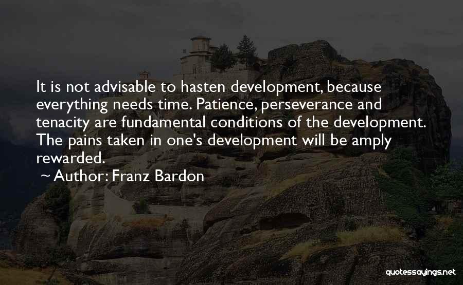 Some Advisable Quotes By Franz Bardon