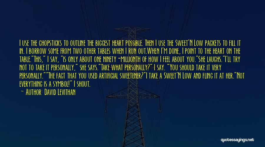 Some Affection Quotes By David Levithan