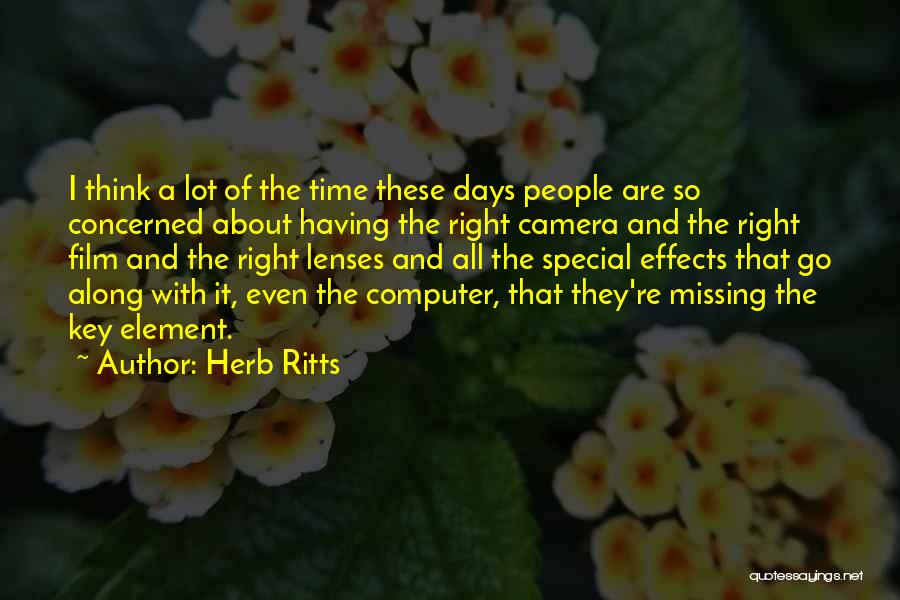 Some Days Are Special Quotes By Herb Ritts