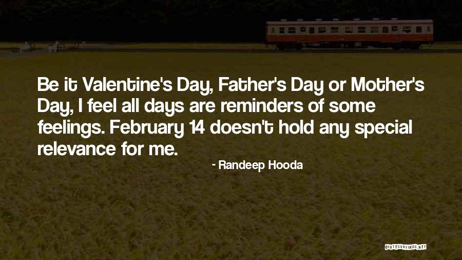 Some Days Are Special Quotes By Randeep Hooda