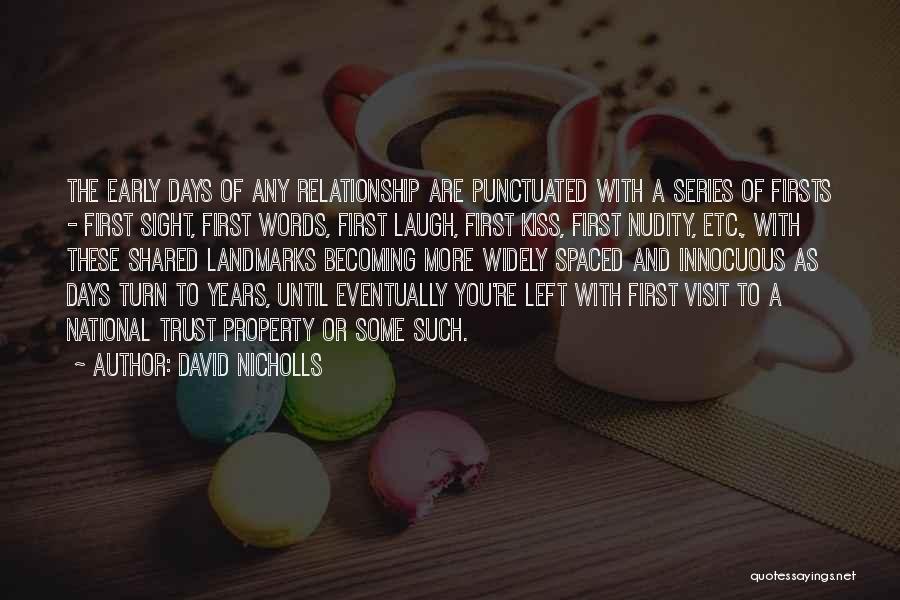 Some Days Left Quotes By David Nicholls