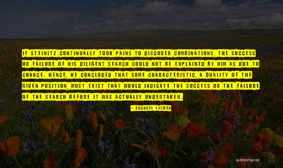 Some Diligent Quotes By Emanuel Lasker Some Diligent Quotes By Emanuel Lasker