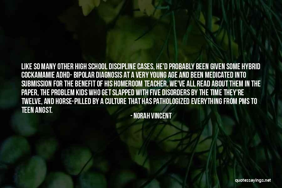 Some Discipline Quotes By Norah Vincent Some Discipline Quotes By Norah Vincent