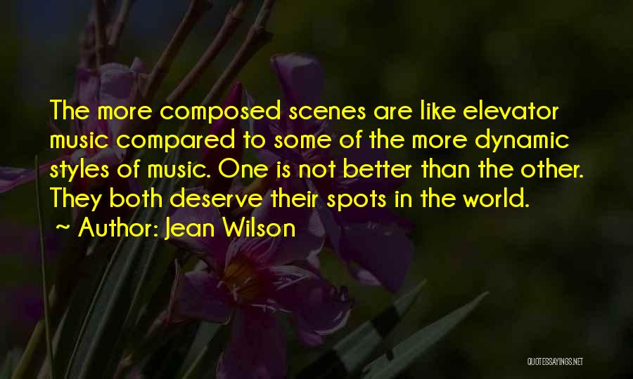 Some Dynamic Quotes By Jean Wilson