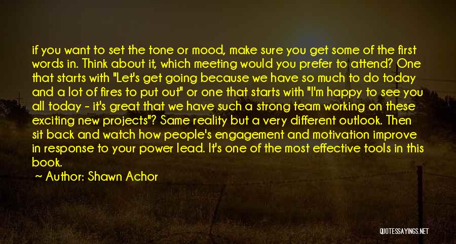 Some Exciting Quotes By Shawn Achor