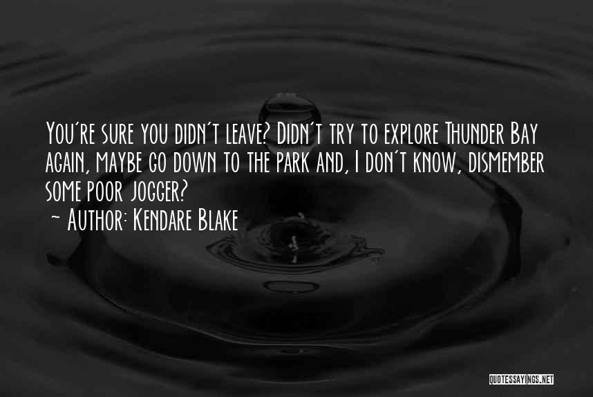 Some Funny Quotes By Kendare Blake