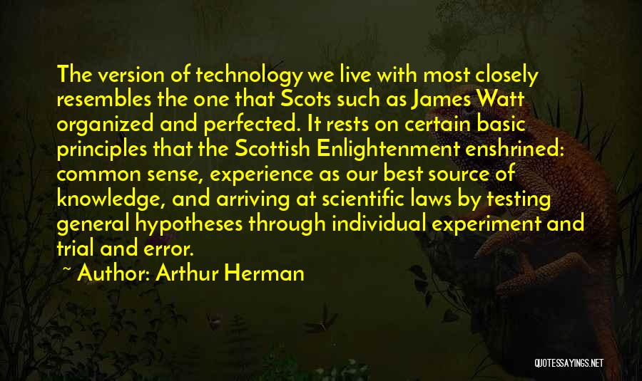 Some General Knowledge Quotes By Arthur Herman