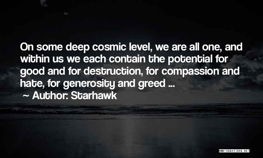 Some Good Deep Quotes By Starhawk