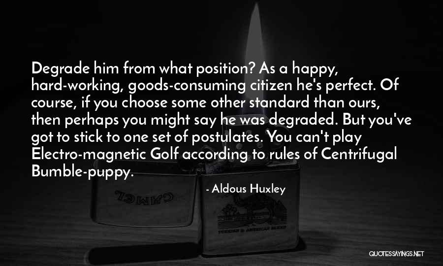 Some Goods Quotes By Aldous Huxley