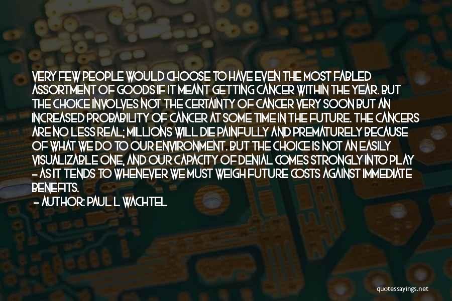 Some Goods Quotes By Paul L Wachtel