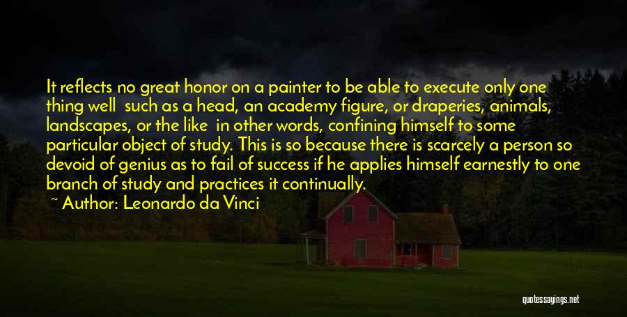 Some Great Success Quotes By Leonardo Da Vinci