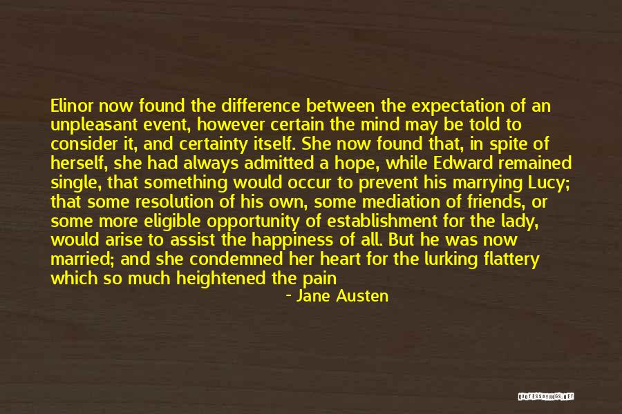 Some Heart Pain Quotes By Jane Austen