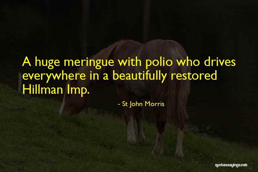 Some Imp Quotes By St John Morris