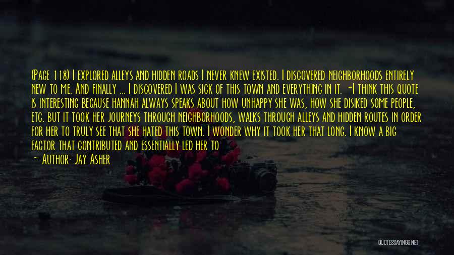 Some Journeys Quotes By Jay Asher