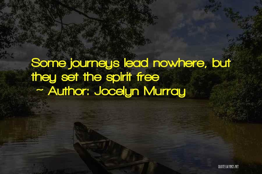 Some Journeys Quotes By Jocelyn Murray