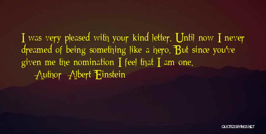 Some Kind Of Hero Quotes By Albert Einstein