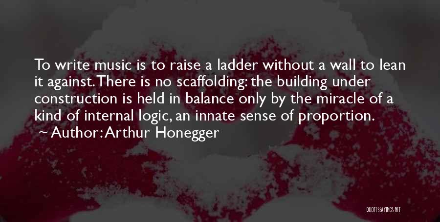 Some Kind Of Miracle Quotes By Arthur Honegger