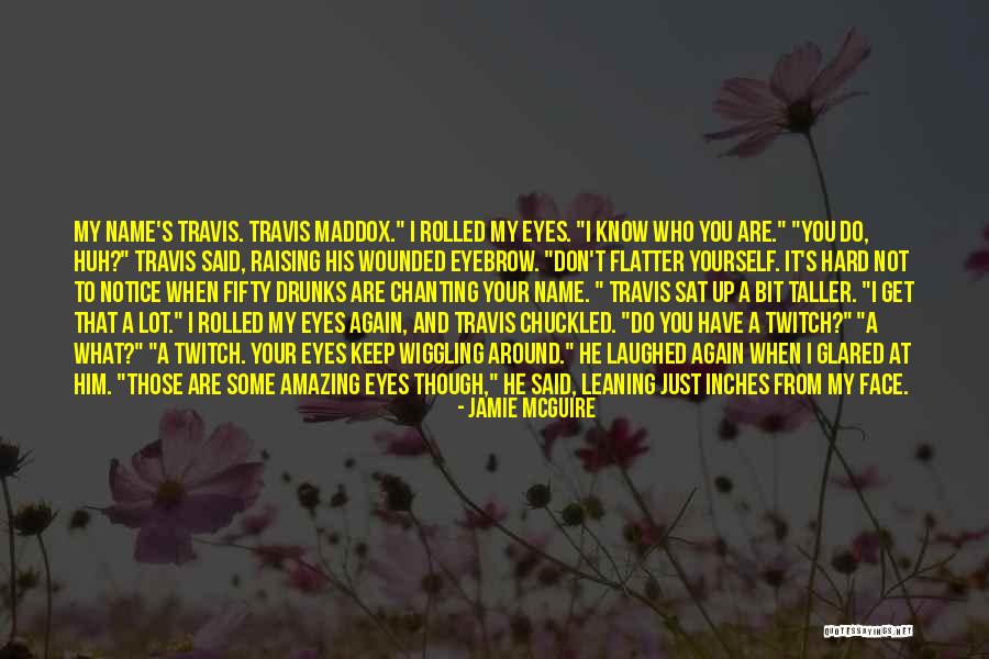 Some Laughed Quotes By Jamie McGuire Some Laughed Quotes By Jamie McGuire
