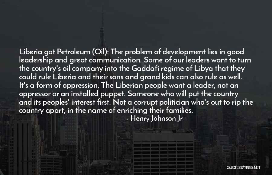 Some Leadership Quotes By Henry Johnson Jr