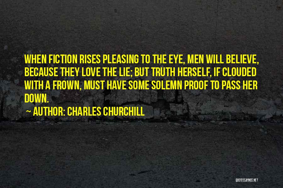 Some Pleasing Quotes By Charles Churchill