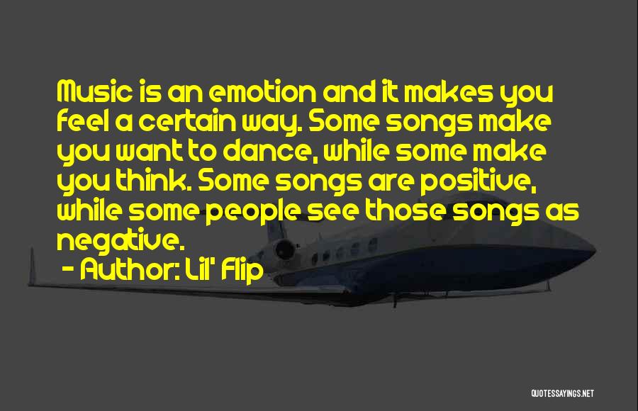 Some Positive Thinking Quotes By Lil' Flip