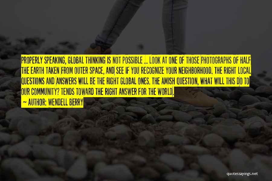 Some Questions Have No Answers Quotes By Wendell Berry