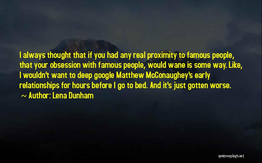 Some Real Deep Quotes By Lena Dunham