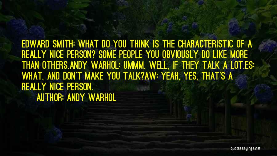 Some Really Nice Quotes By Andy Warhol