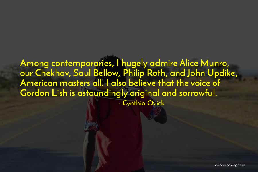 Some Sorrowful Quotes By Cynthia Ozick Some Sorrowful Quotes By Cynthia Ozick