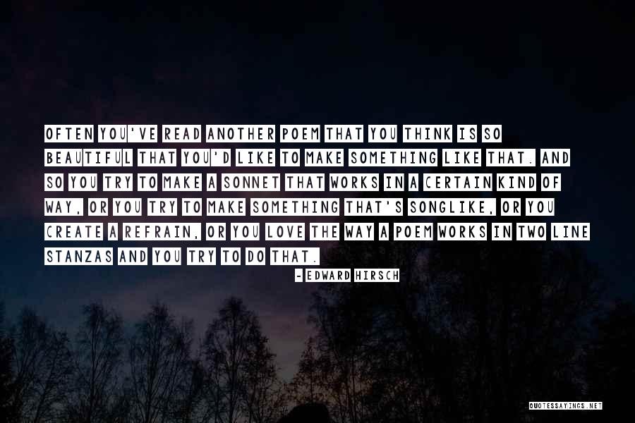 Some Stanzas Quotes By Edward Hirsch Some Stanzas Quotes By Edward Hirsch