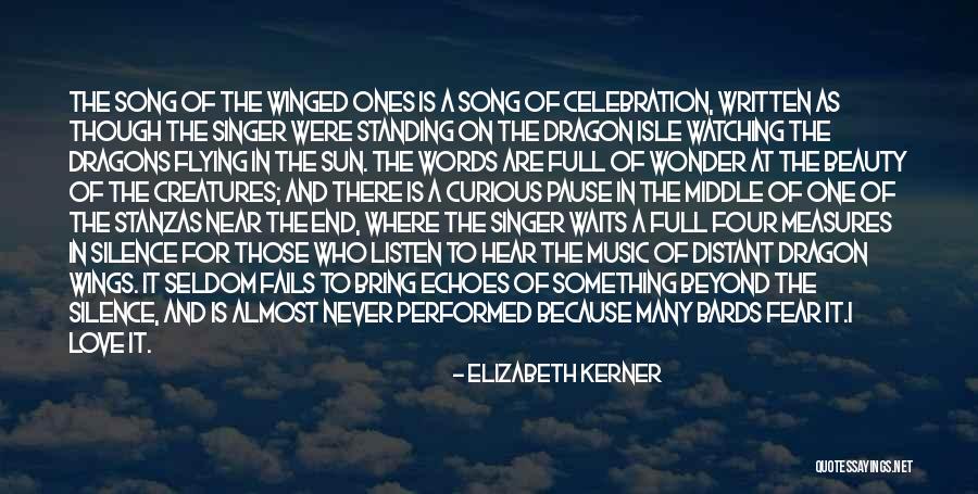 Some Stanzas Quotes By Elizabeth Kerner Some Stanzas Quotes By Elizabeth Kerner