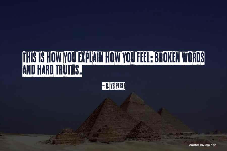 Some Things Are Hard To Explain Quotes By R. YS Perez