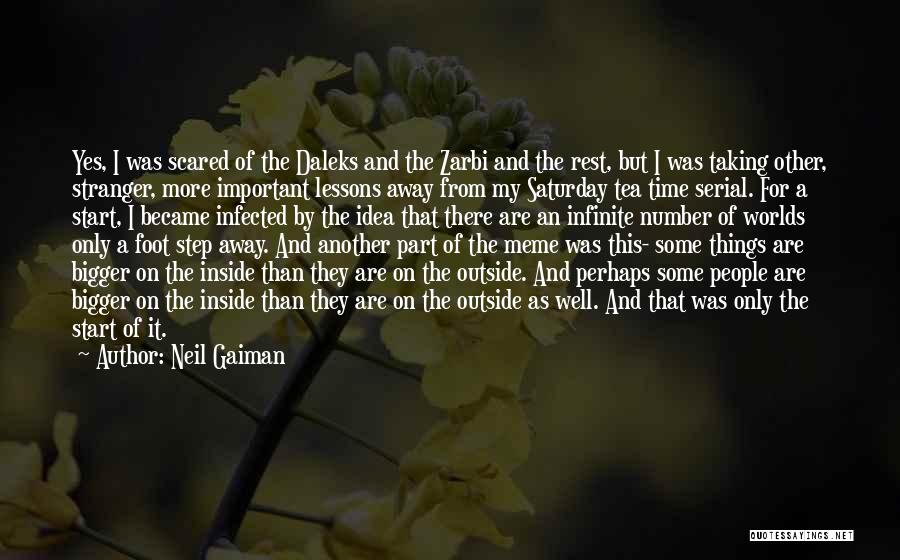 Some Things Are More Important Quotes By Neil Gaiman