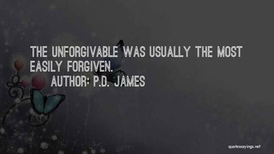 Some Things Are Unforgivable Quotes By P.D. James