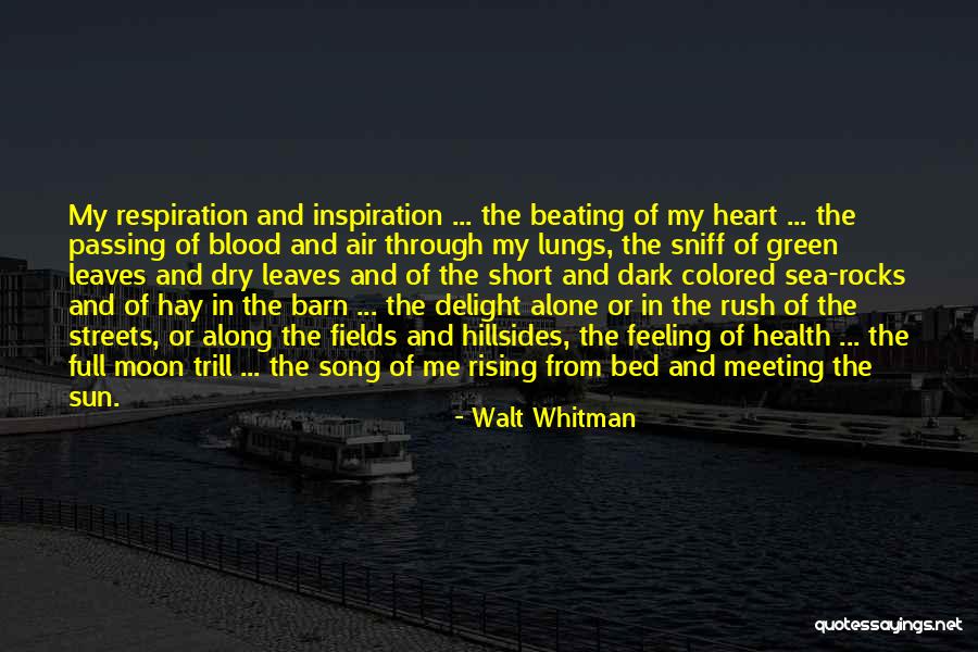 Some Trill Quotes By Walt Whitman