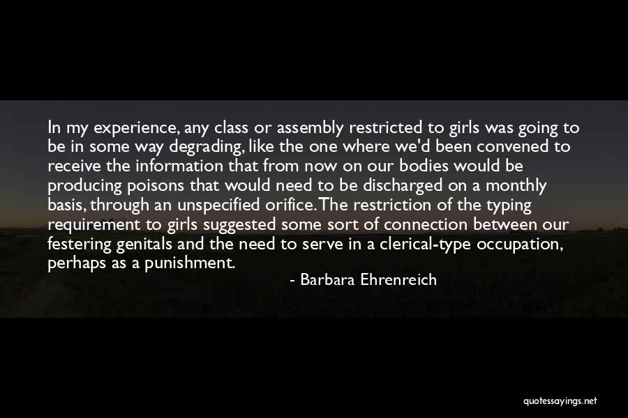 Some Type Of Way Quotes By Barbara Ehrenreich