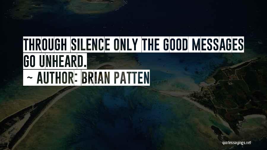 Some Unheard Quotes By Brian Patten