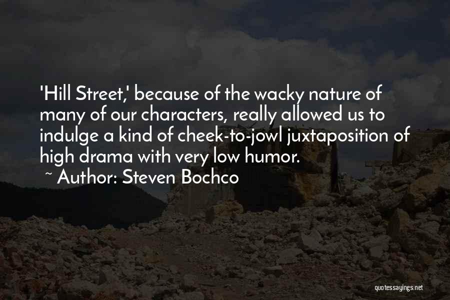 Some Wacky Quotes By Steven Bochco