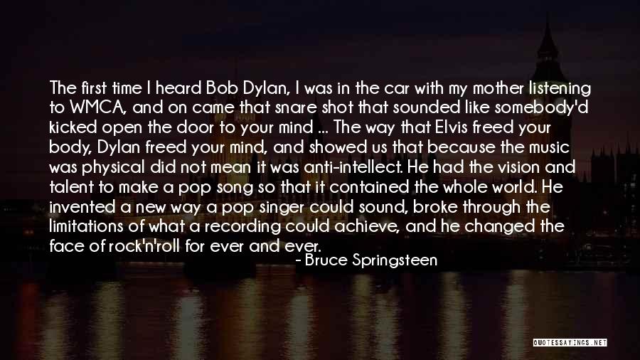 Somebody New Quotes By Bruce Springsteen