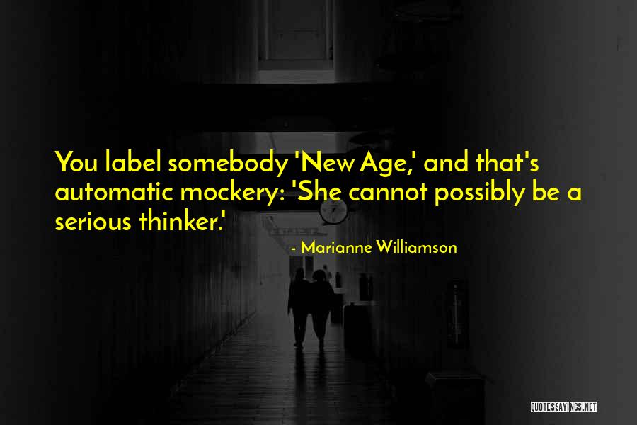 Somebody New Quotes By Marianne Williamson